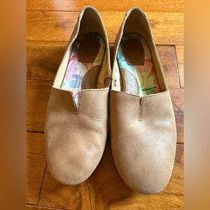 Born Tan Leather Upper Slip-On Shoes